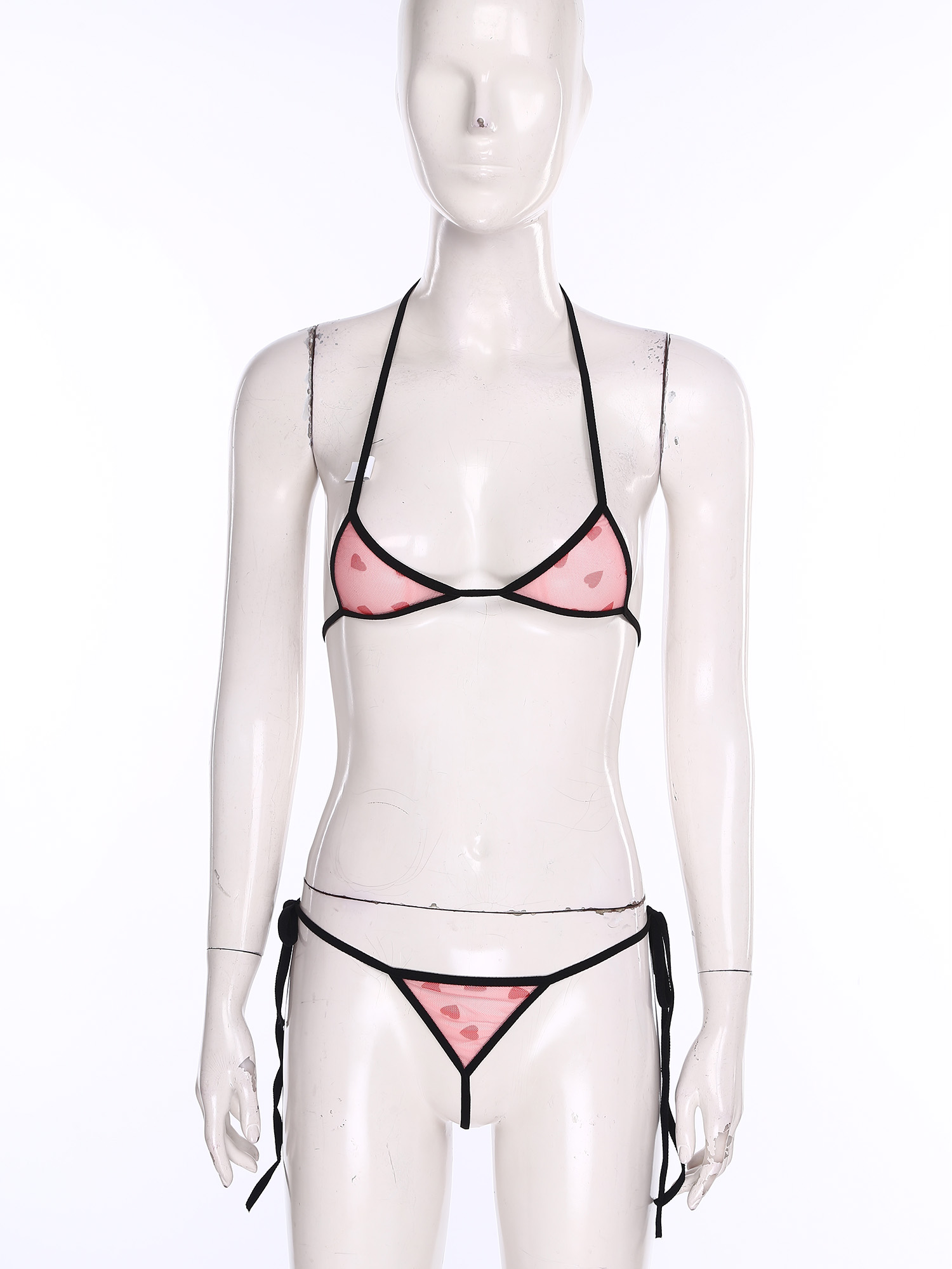 Womens Micro Mini Bikini Linge - مراجعة Sheer Bra Lace وسعره