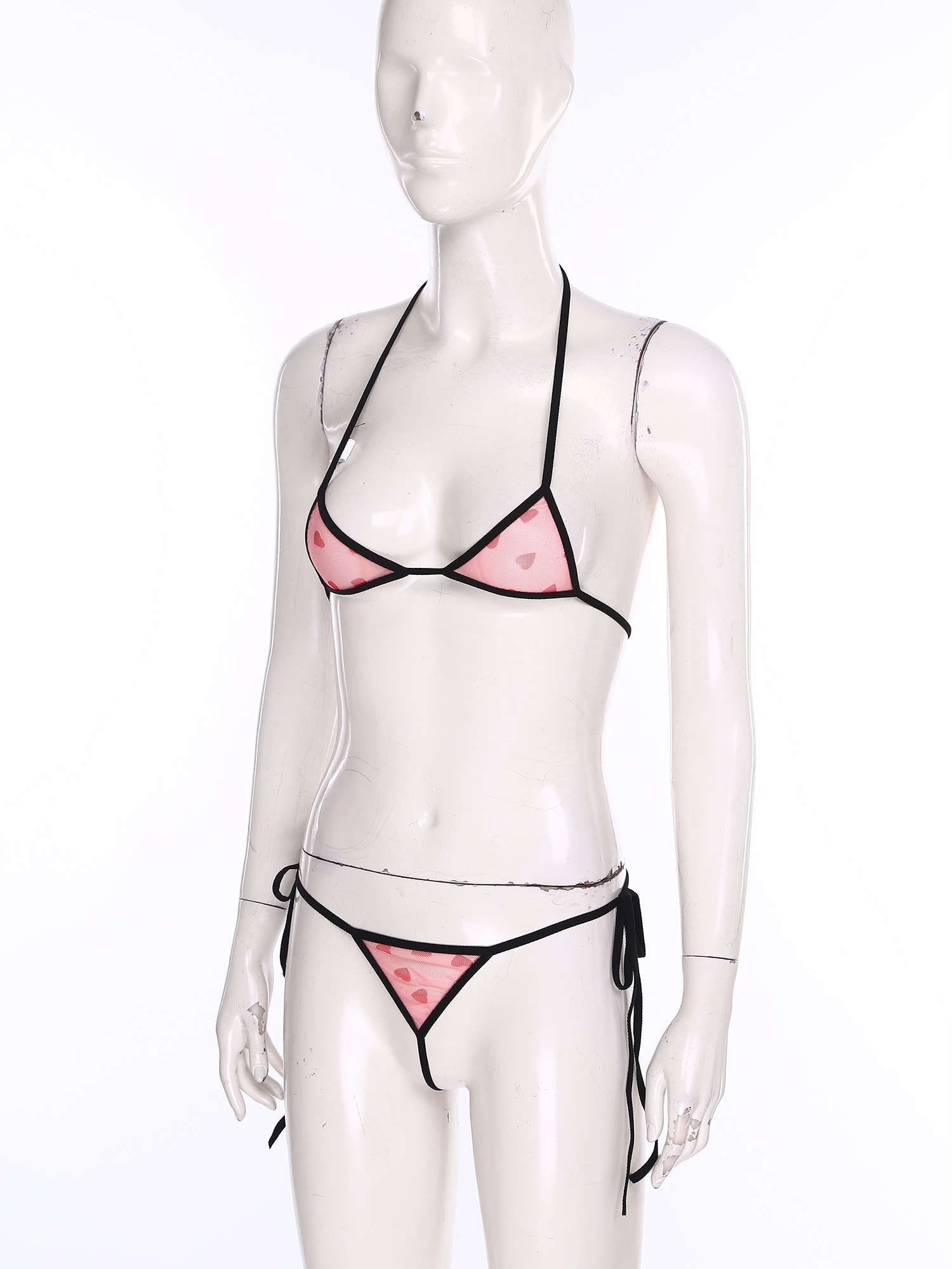 Womens Micro Mini Bikini Linge - مراجعة Sheer Bra Lace وسعره