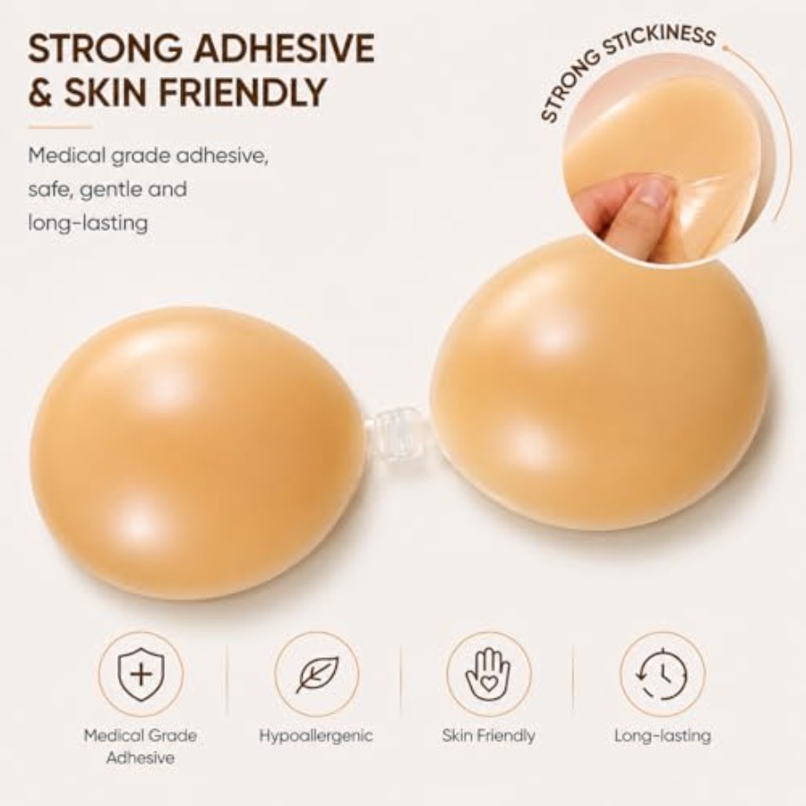 Hasimor Sticky Bra Ultra Thin  - مراجعة Push Up Bra Silicone وسعره