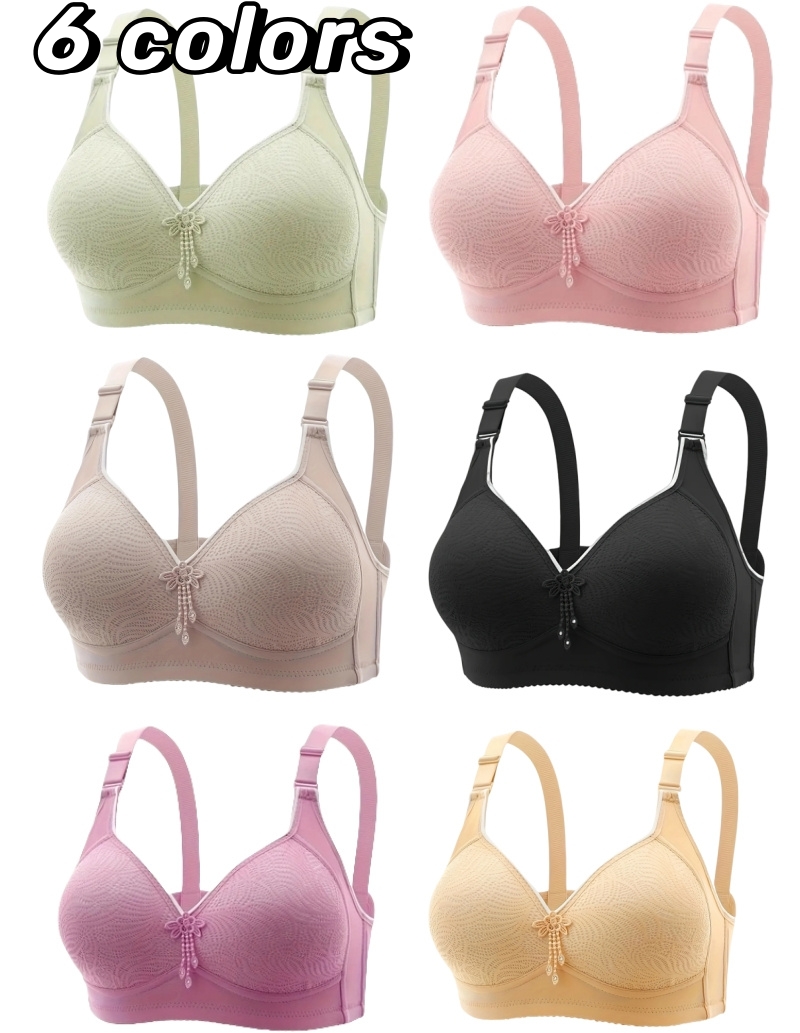 1pc Women's Seamless Wireless  - مراجعة Full Coverage Bra وسعره