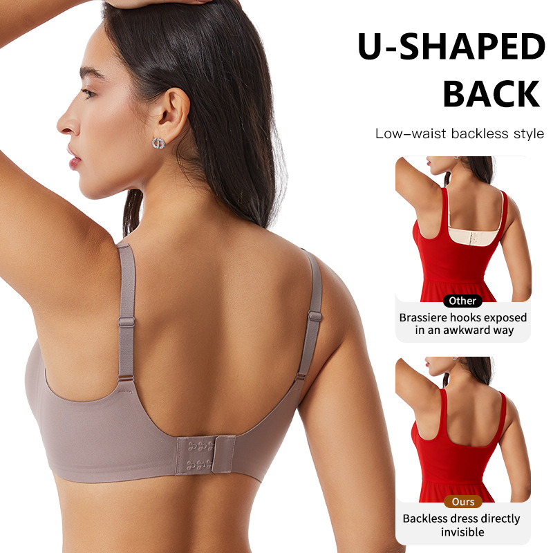 Women's Deep V Jelly Seamless  - مراجعة Wirefree Bra Comfort وسعره