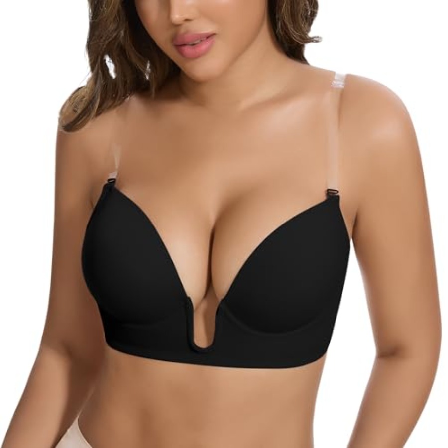 JOYSHAPER Plunge Bras for Wome - مراجعة Plunge Bra Push Up وسعره