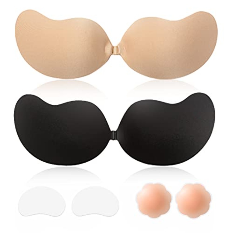 Sticky Bra Backless Adhesive S - مراجعة Push Up Bra Silicone وسعره