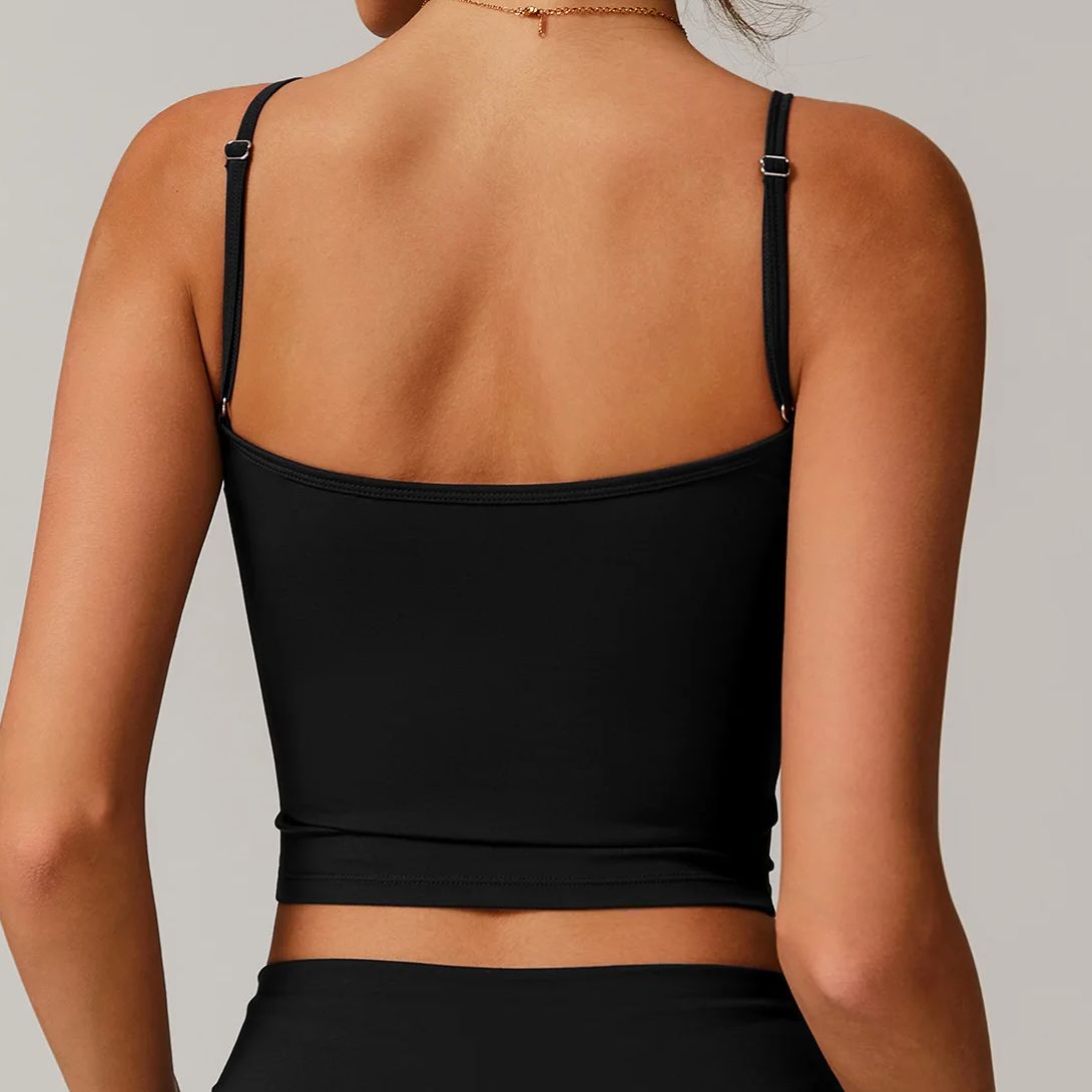 Breathable Sports Bra Fitness  - مراجعة Plunge Bra Push Up وسعره