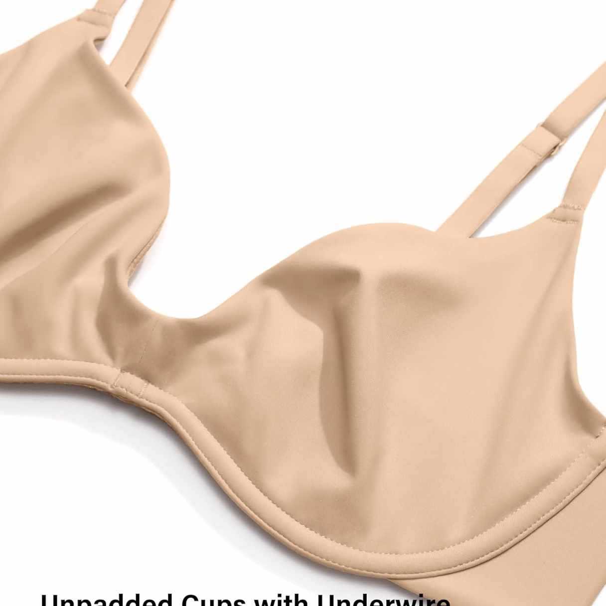 Women's Deep V Unpadded Seamle - مراجعة Wirefree Bra Comfort وسعره