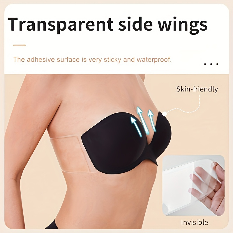 Strapless Seamless Invisible S - مراجعة Strapless Bra Adhesive وسعره