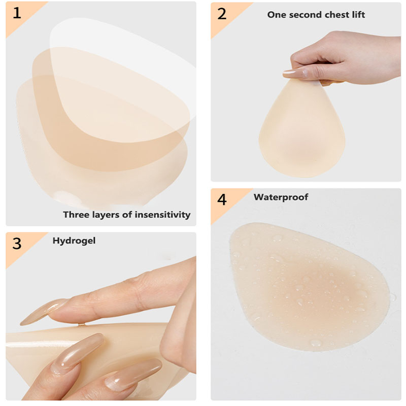 Waterdrop Invisible Bra Silico - مراجعة Plunge Bra Push Up وسعره
