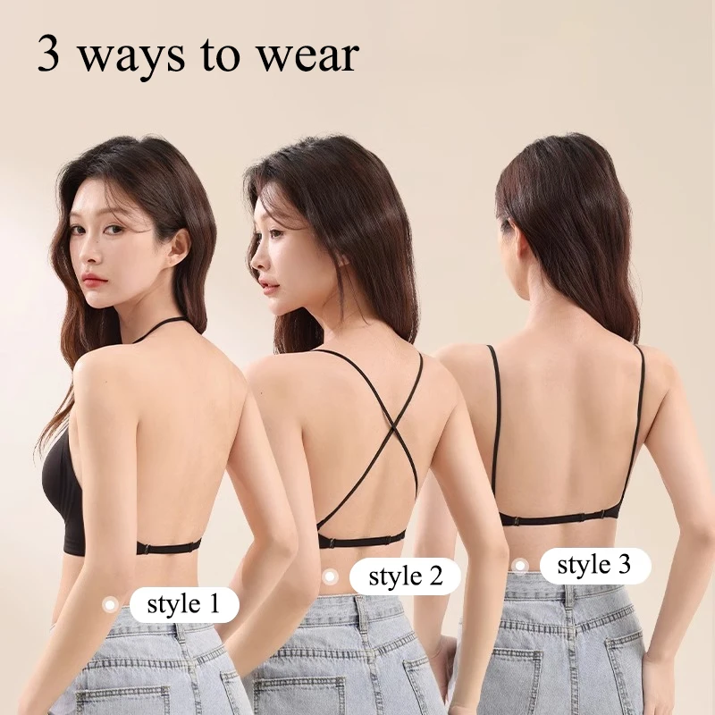 KUCLUT V-Neck thin bralette Mu - مراجعة Convertible Bra Multiway وسعره