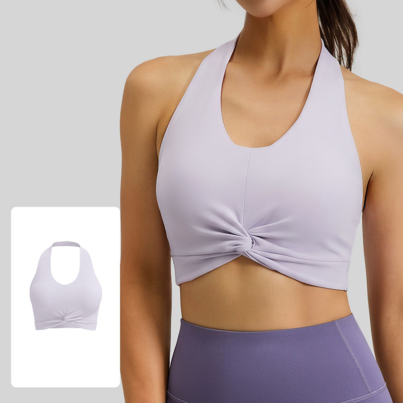 New Women Halter Neck Sports B - مراجعة Plunge Bra Push Up وسعره