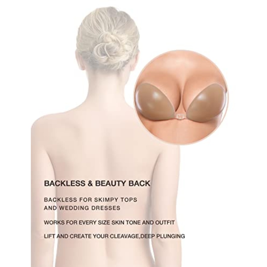 Wingslove Sticky Adhesive Bra  - مراجعة Push Up Bra Silicone وسعره