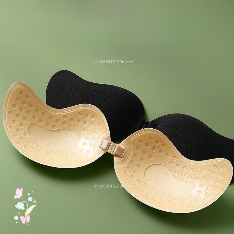 New Invisible Strapless Adhesi - مراجعة Plunge Bra Push Up وسعره