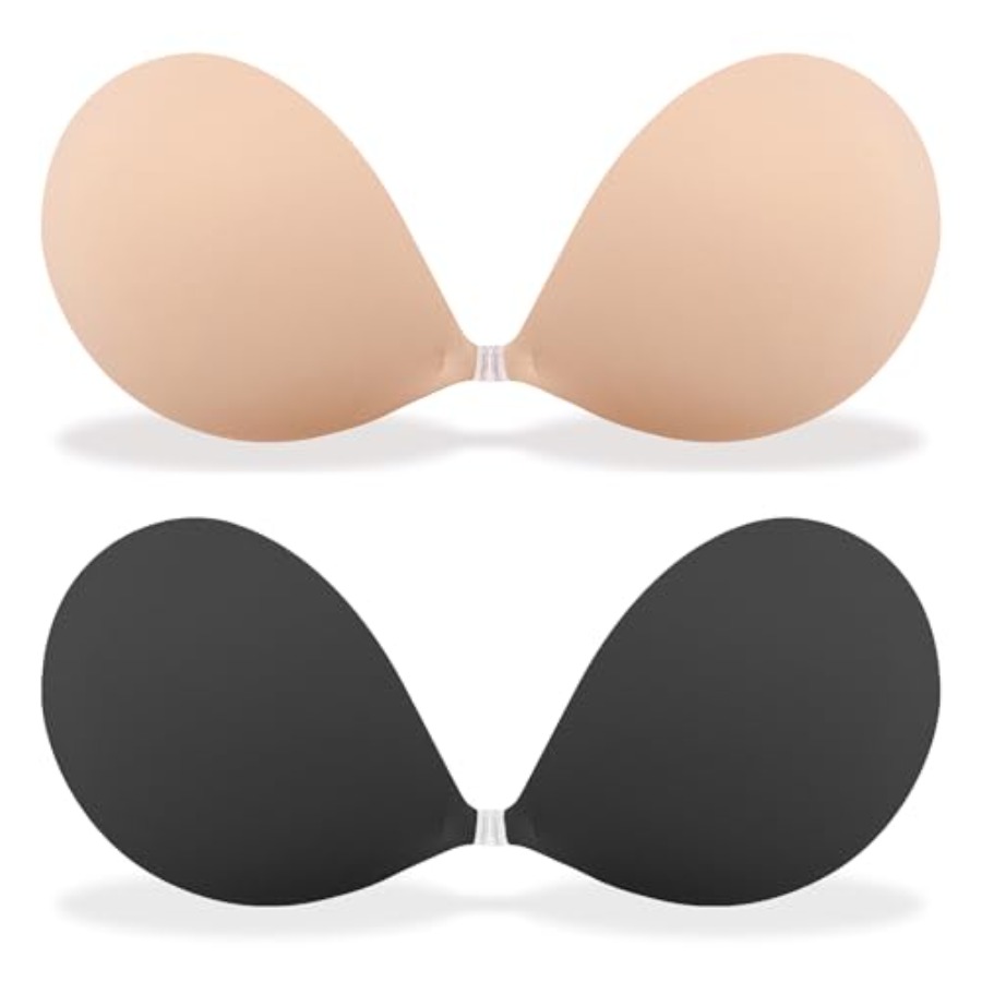 MITALOO Adhesive Bra Invisible - مراجعة Push Up Bra Silicone وسعره