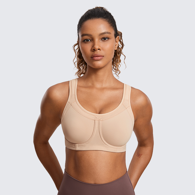 SYROKAN Women Sports bras High - مراجعة Full Coverage Bra وسعره