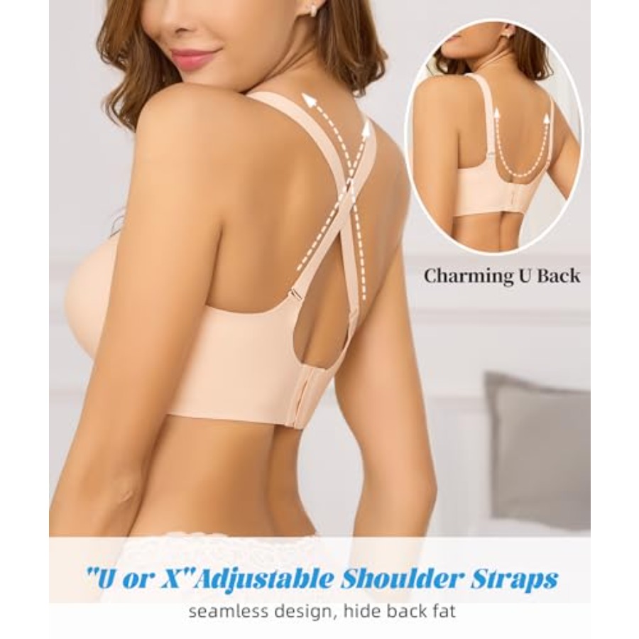 Women Wireless Seamless Bra -  - مراجعة Full Coverage Bra وسعره