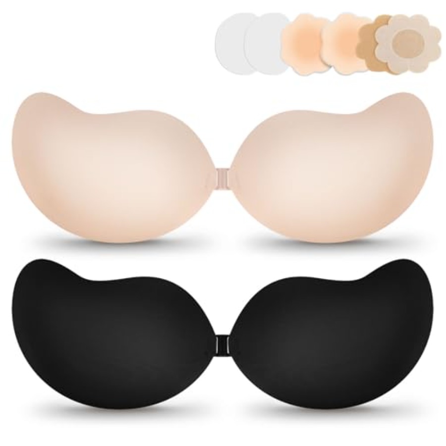 EIDOS Strapless Backless Stick - مراجعة Push Up Bra Silicone وسعره