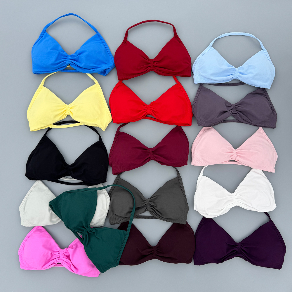 AURA IMPACT Strappy Bra Gym To - مراجعة Sports Bra Racerback وسعره